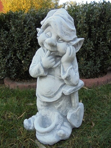Steinfigur troll gartenzwerg - steinfigur,,