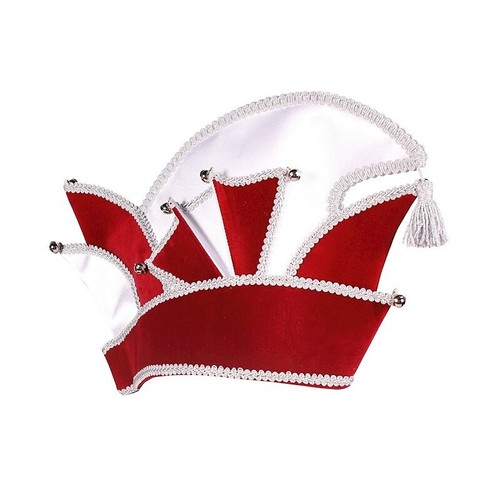 Komiteemütze rot silber - komiteemütze, rot-silber