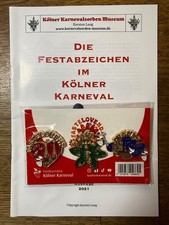 Köln Karneval Festkomitee Festabzeichen 2025 Dreiersatz Orden mit Katalog 2021