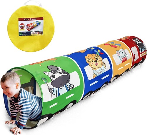 Spieltunnel cartoon zug xl - -,