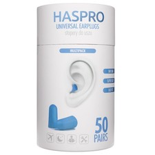 Haspro Tube50 Ohrstöpsel Blau, 50 Paar