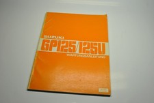 Motorrad Werkstatthandbuch Suzuki GP 125 125U Wartungsanleitung deutsch 11/1980