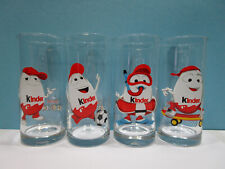 Ferrero Werbeartikel alle 4 Kinderino Sammel Gläser 50 Jahre Kinder Überraschung