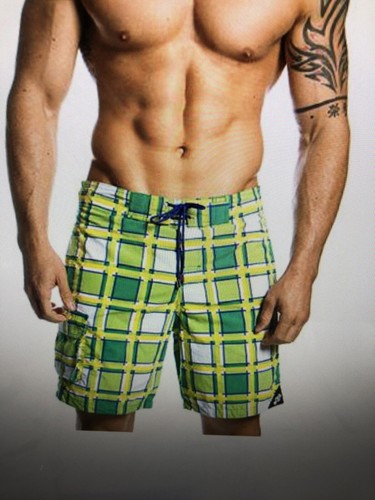 Hom badeshorts surf grün - hom,