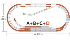 Roco H0 61103 - Gleisset D