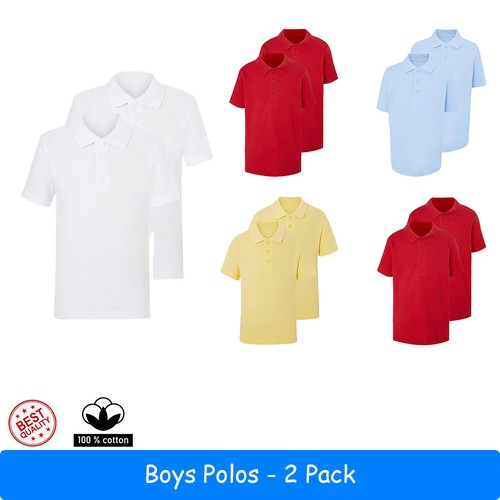 Jungen 2er pack poloshirts - jungen,