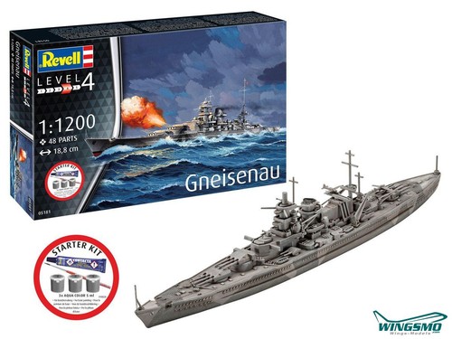 Revell starter kit battleship - starter,