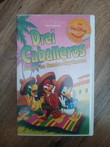 Drei caballeros disney - drei, vhs
