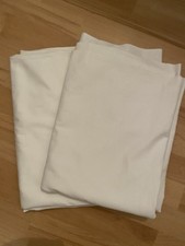 Zwei alte einfache Halbleinen