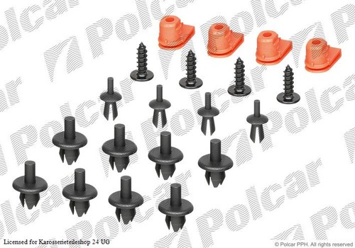 Set radhausschale verkleidung - set,