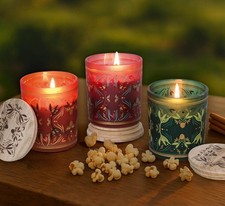 3er-Set Kerzen im Glas