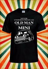 Old Man With A Mini Cooper