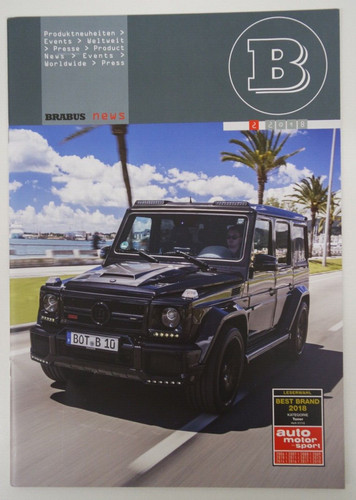 Prospekt brochure brabus news - prospekt/brochure,