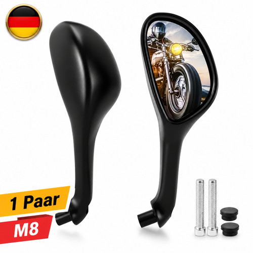 Schwarz spiegel set paar - spiegel,