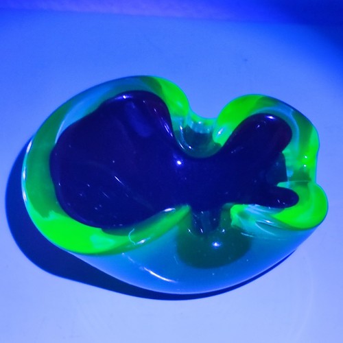 Muranoglas schale aschenbecher - muranoglas,