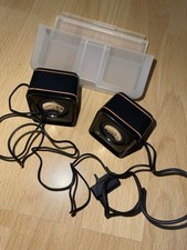 Sony Ericsson MPS-70 Mini Lautsprecherboxen Original mit Schutz Hülle 