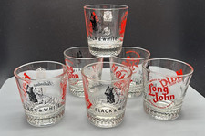 6 Vintage Whisky Gläser