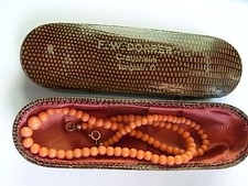 antike korallen perlen lachs