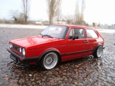 1:18 VW Golf 1 GTI Pirelli Tiefer Tuning mit 15 Zoll BMW BBS Echt Alu Felgen