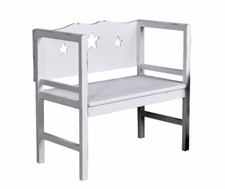 Holzbank shabby sitzbank - holzbank,