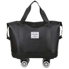 Reisetasche mit Rollen Trolleytasche Reisegepäck Sporttasche Fitnesstasche DE