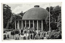 Jena Zeiss-Planetarium AK 1938 Menschenmenge vor Kuppel Postkarte Astronomie