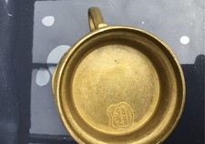 Messing Blumenübertopf Gilde