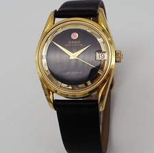 Rado Armbanduhr in Edelstahl vergoldet Automatik!