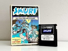 ✅ COLECOVISION Spiel "SMURF" in OVP (1982) Schlümpfe CBS Electronics 👾