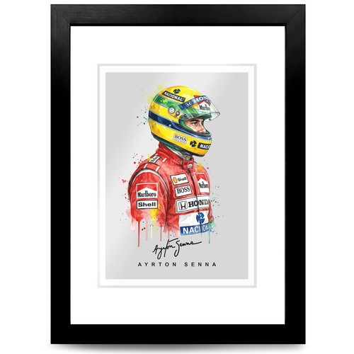 Ayrton senna cast signiert - senna,