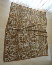 Wohndecke Kuscheldecke Leopardenmuster Leo-Muster Überwurf ca. 188 x 145 cm