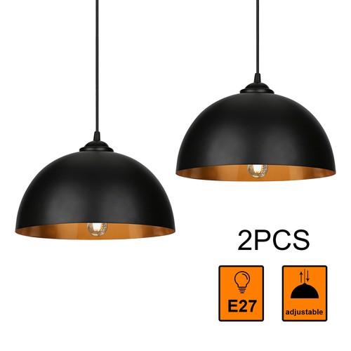 Retro deckenlampe - 2x,