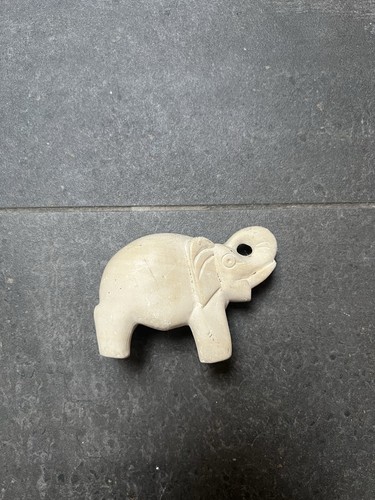 Speckstein elefant - speckstein,
