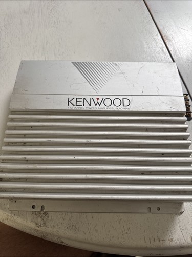 Kenwood car audio amplifier - audio,