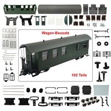 Packwagen achsig grün - packwagen,