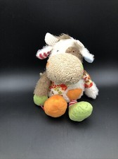 Sigikid 38309  Kuscheltier Schlenkertier Kuh Patchwork bunt  30 cm