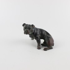 Alte Hunde Figur Zinkguss