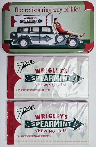 Wrigley spearmint chewing - spearmint,