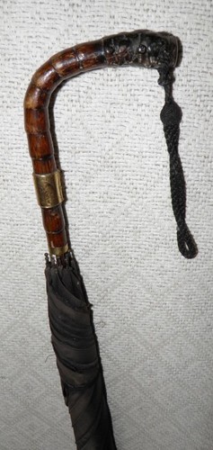 Antiker schwarzer regenschirm - schwarzer,