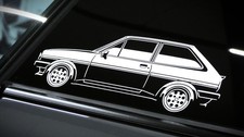 Ford Fiesta XR2 Aufkleber