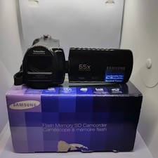 Samsung SMX-F50SP Digital Camcorder 65x Zoom Originalbox Schwarz 