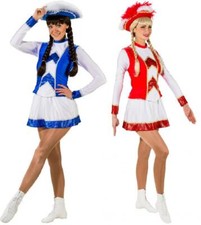 Funken Kostüm Garde Kleid Mariechen Uniform Perücke Funkenkostüm Gardekleid Hut