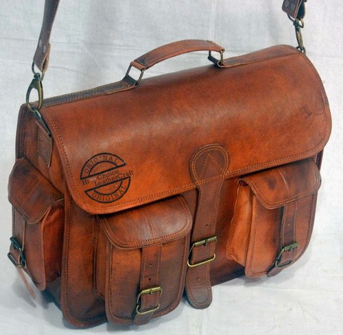 Vintage leder kuriertasche neu - kuriertasche,