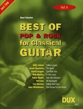 % Best of Pop & Rock for Classical Guitar Vol.9 - Songbook Noten Gitarre TAB 