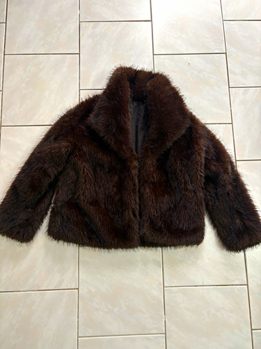 Damen mantel kunstpelz - damen,