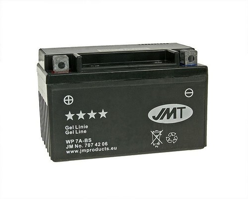 Gel batterie jmt jmtx7a 12v - gel, jmtx7a-bs