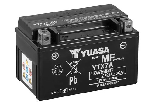 Yuasa ytx7a agm batterie 12v - ytx7a,