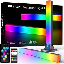 2X LED Lightbar TV Hintergrundbeleuchtung USB RGB Fernseher Ambient Lampe
