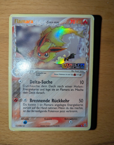 Pokemon flamara delta - ex,