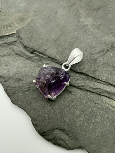 925 silber anhänger amethyst - 925,